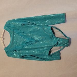 Cleobella Turquoise Leotard